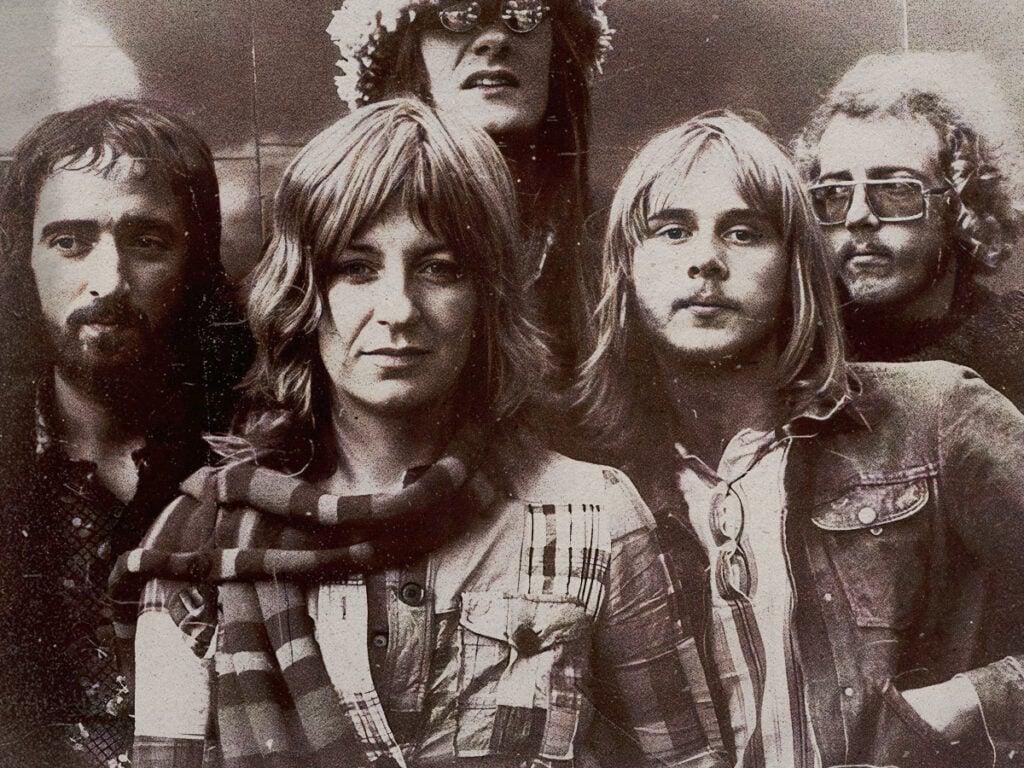 Fleetwood Mac - 1972 Line Up - Danny Kirwan - Bob Welch - Christine McVie - John McVie - Mick Fleetwood
