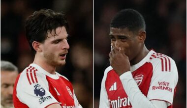 'Never good news': Arteta issues Rice and Mosquera injury updates - London Evening Standard