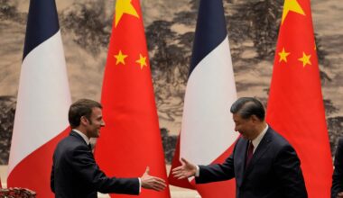 Macron heads to China for talks with Xi on trade ties and Russia's war in Ukraine