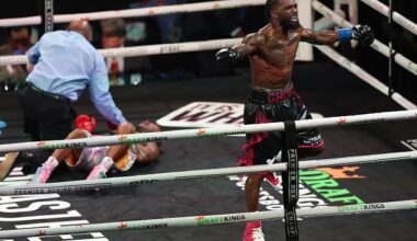 Frank Martin Returns To Brutally KO Rances Barthelemy in 140-pound matchup