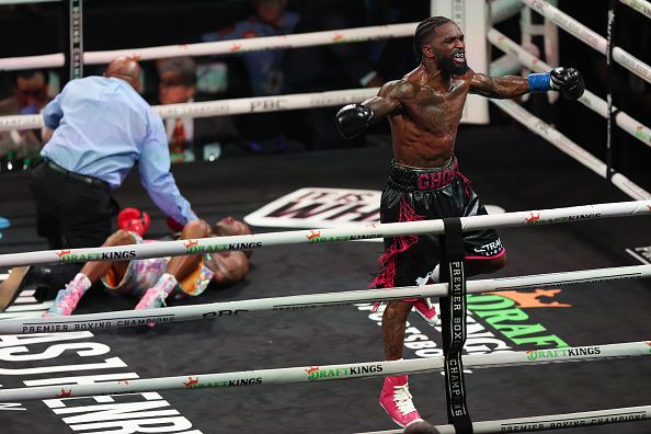 Frank Martin Returns To Brutally KO Rances Barthelemy in 140-pound matchup