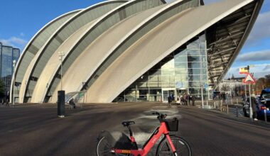 Glasgow goes electric: 100 e-bikes distributed across the city