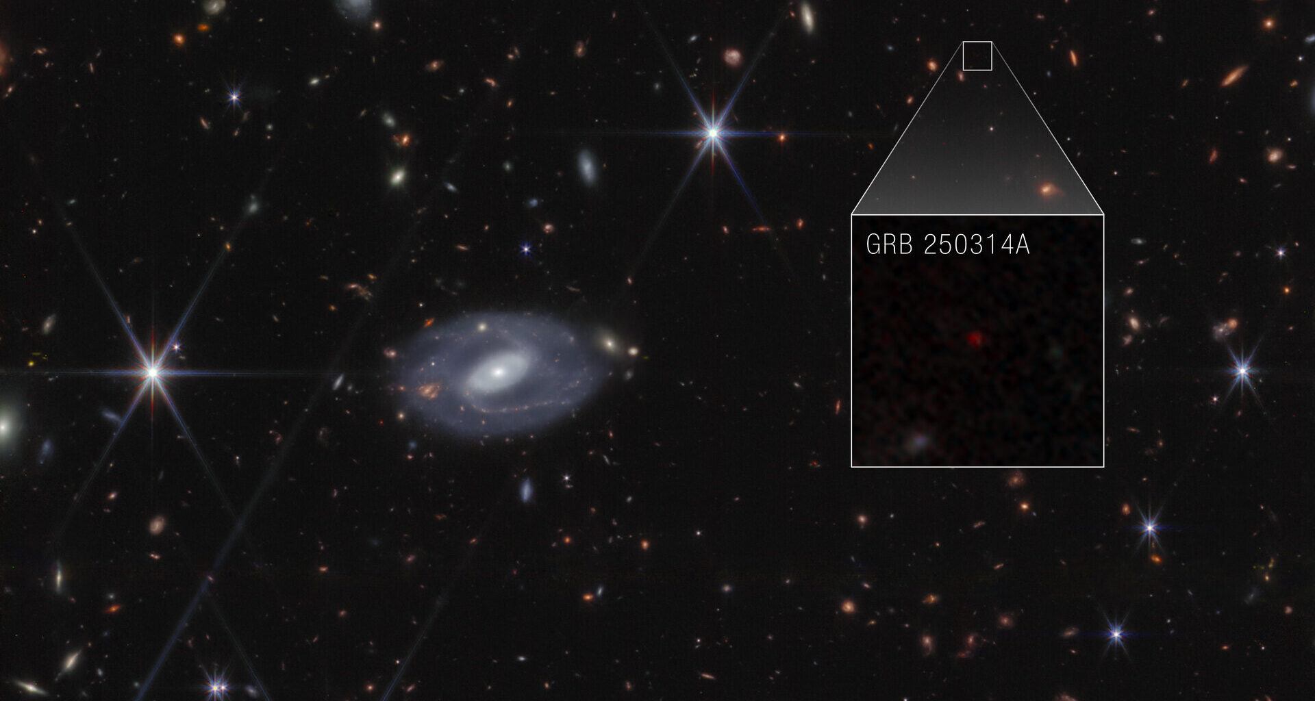 GRB 250314A Pull-out (NIRCam image)