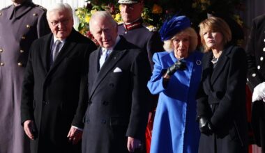 German President Frank-Walter Steinmeier visits London for state visit