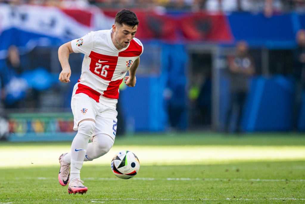 Martin Baturina at Euro 2024.