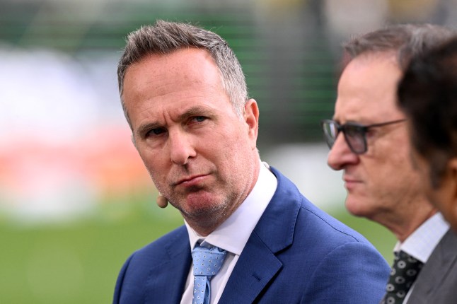 CRICKET-AUS-IND-VAUGHAN