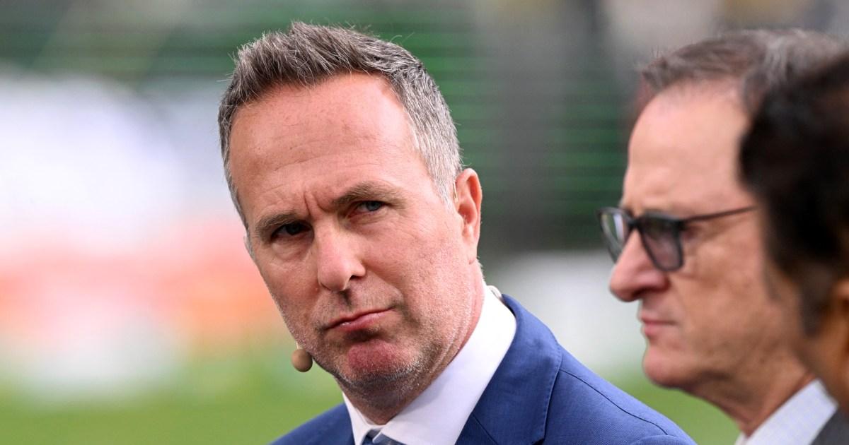 Michael Vaughan says England star's place is under 'huge threat' after defeat to Australia
