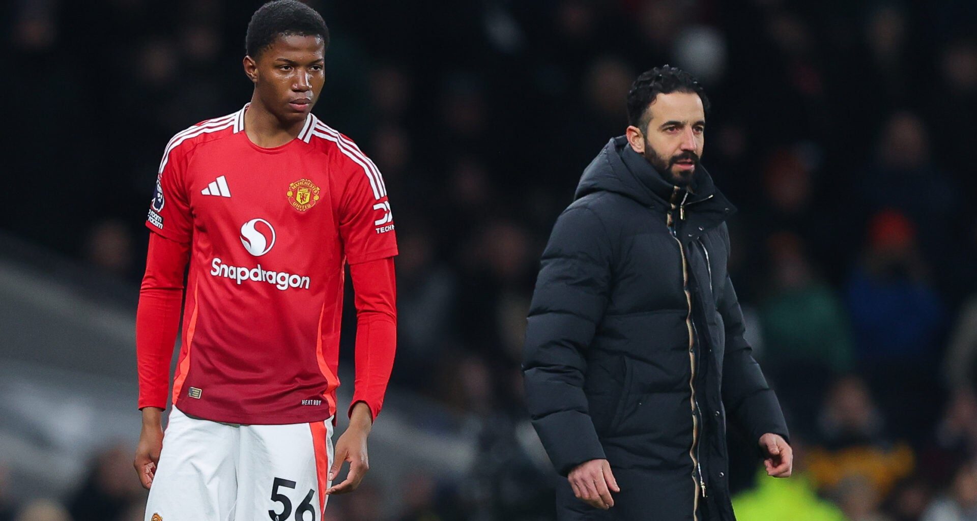 Rattled Ruben Amorim makes concerning Harry Amass and Chido Obi comments in defence of Kobbie Mainoo stance