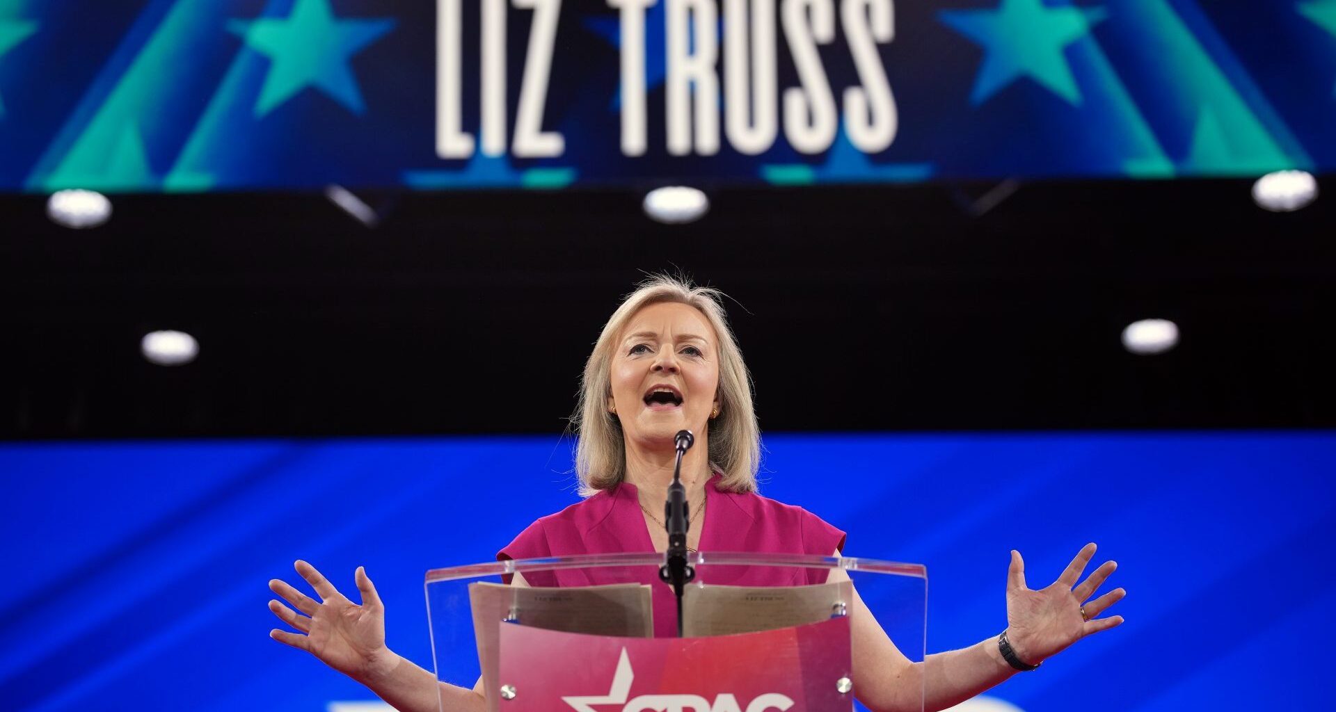 Why are we funding pathetic, vengeful Liz Truss to lie about Britain?