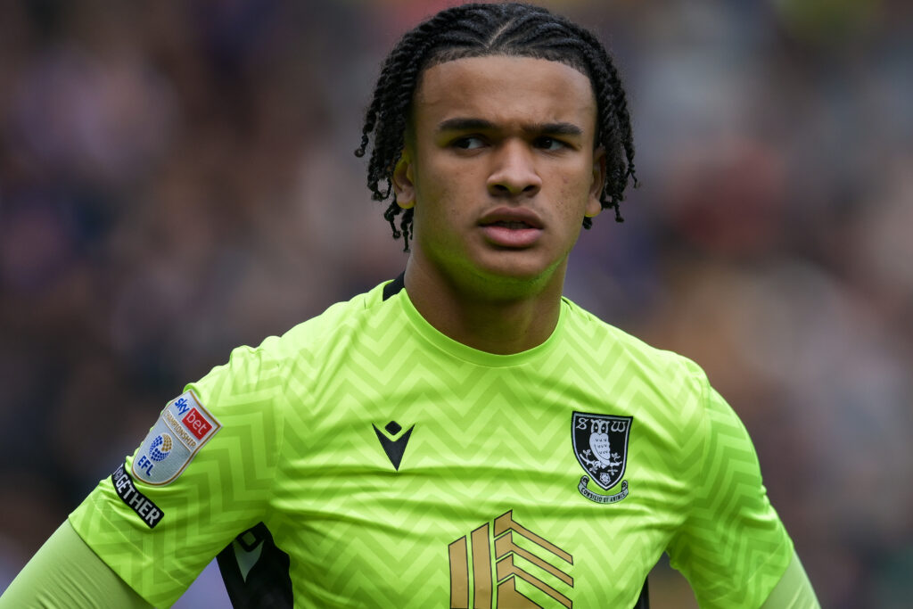 Sheffield Wednesday goalkeeper Pierce Charles