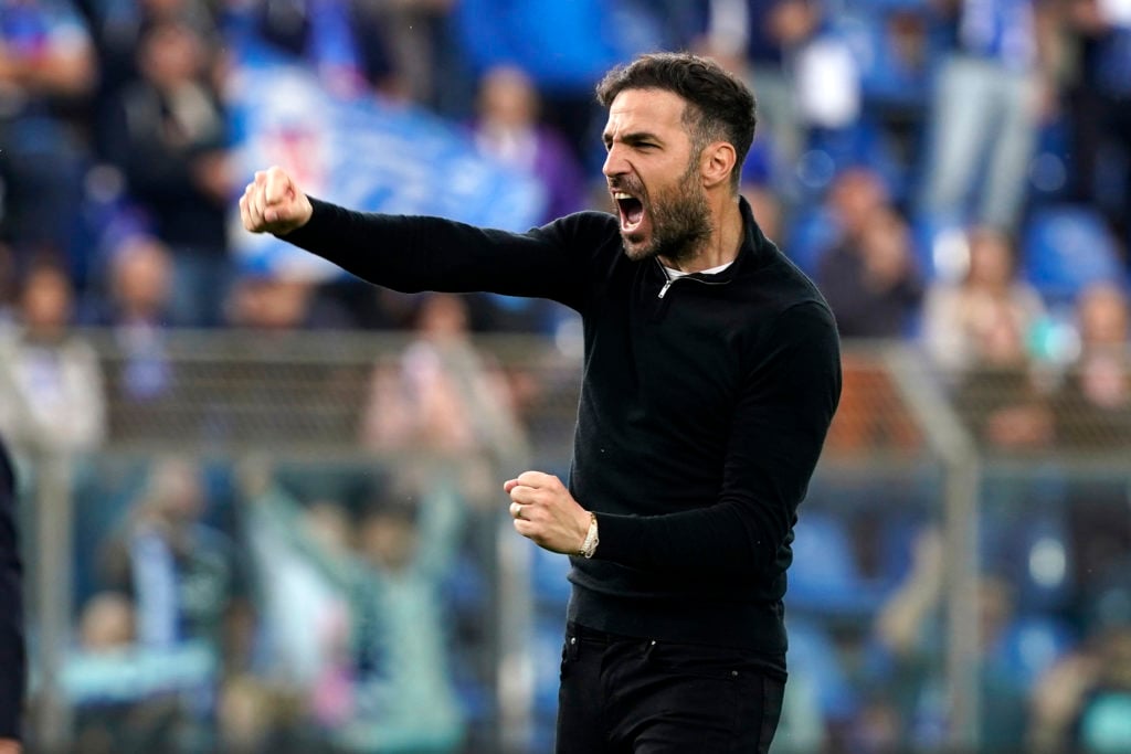 Cesc Fabregas managing Como