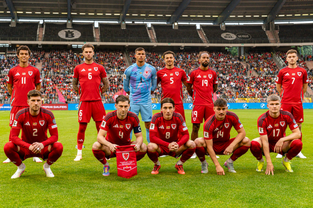Wales' side to face Belgium