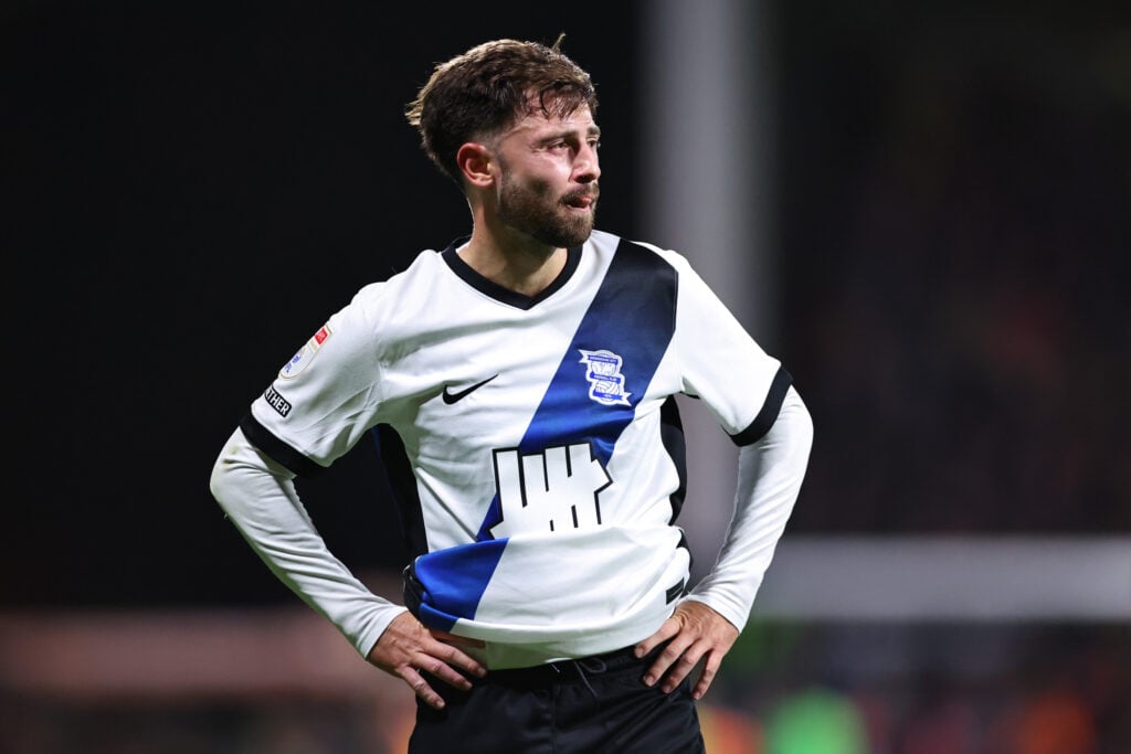 Patrick Roberts of Birmingham City during the Sky Bet Championship match vs Wrexham AFC