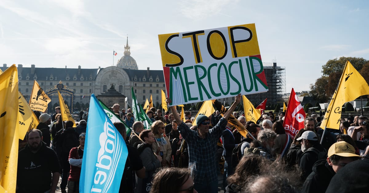 France calls to delay crunch Mercosur vote – POLITICO