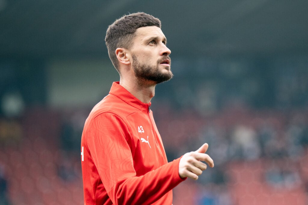 Mateusz Klich in action for Cracovia