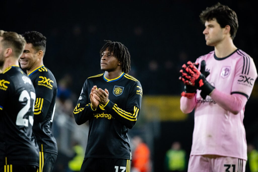 Patrick Dorgu and Senne Lammens