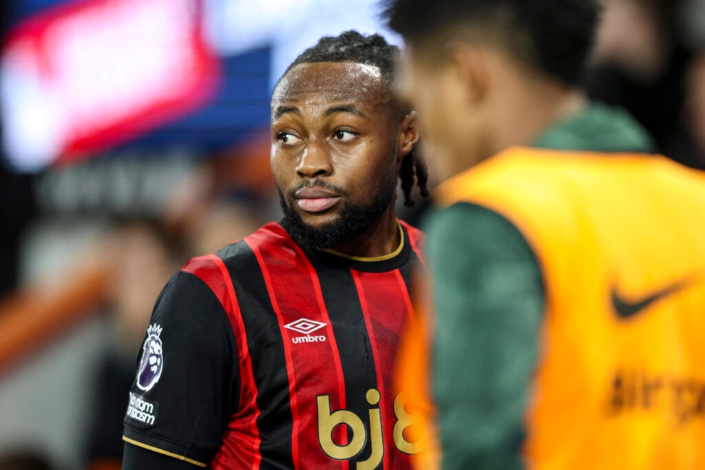 Antoine Semenyo in action for Bournemouth