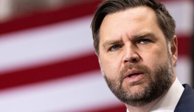 The US Vice President expressed doubt about reaching a 'peaceful resolution' to the conflict. Credit: Getty