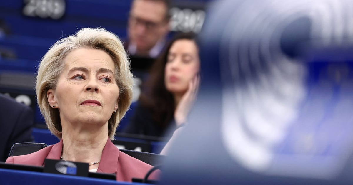 EU must fund Ukraine to protect itself, says von der Leyen – POLITICO