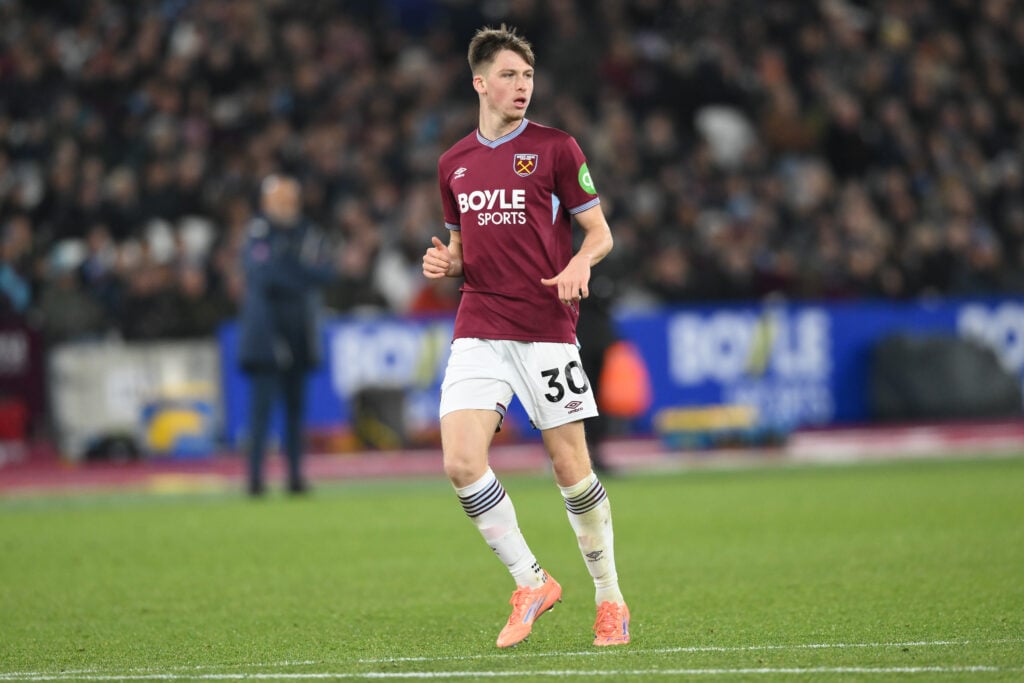 Ollie Scarles during West Ham United v Brighton & Hove Albion - Premier League