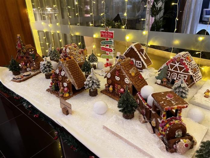 Biscuit bricks and candy canes take centre stage in Christmas showdown