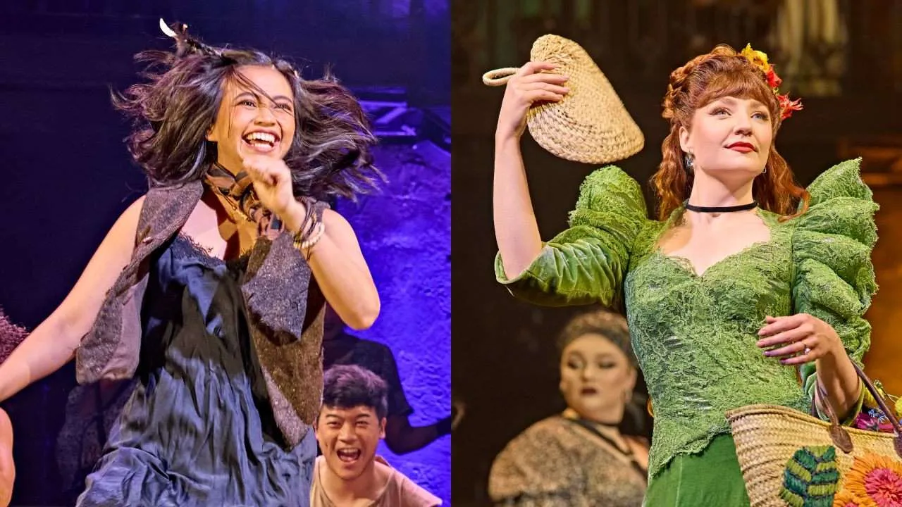 Hadestown London - Desmonda Cathabel & Nicola Roberts. Photos by Brinkhoff-Moegenburg