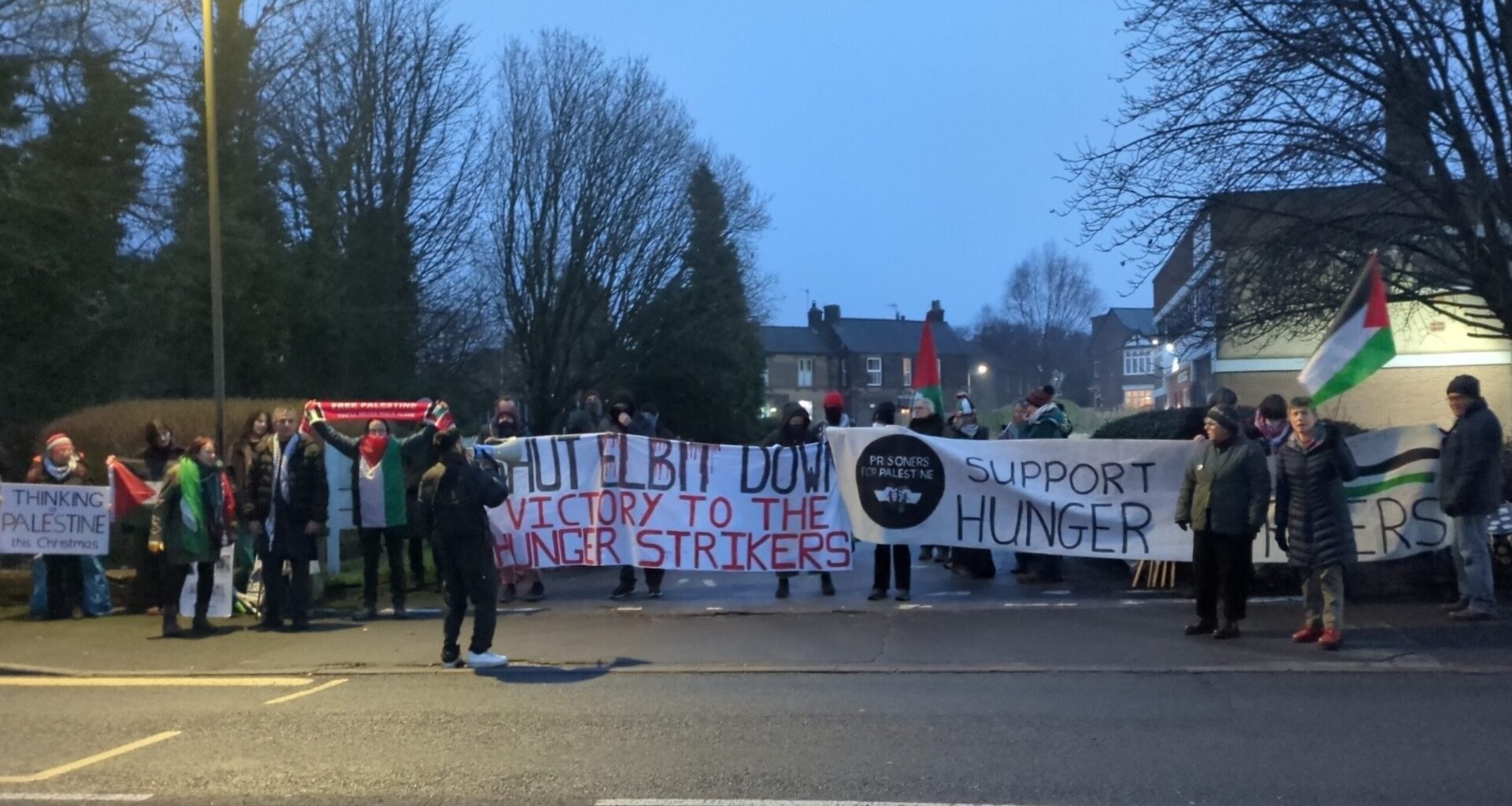 Sheffield Elbit supplier blockaded - Freedom News