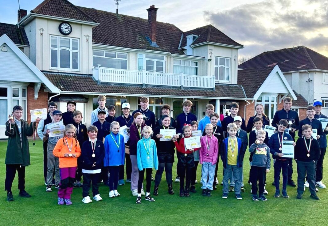 Young golfers shine at Burnham & Berrow Junior Foursomes event