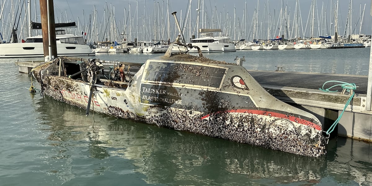Mobile row team boat found in France after 3 years lost at sea