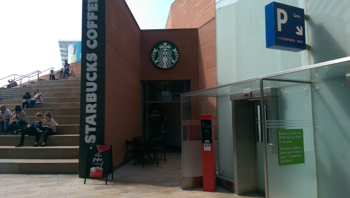 The Starbucks site in Liverpool One