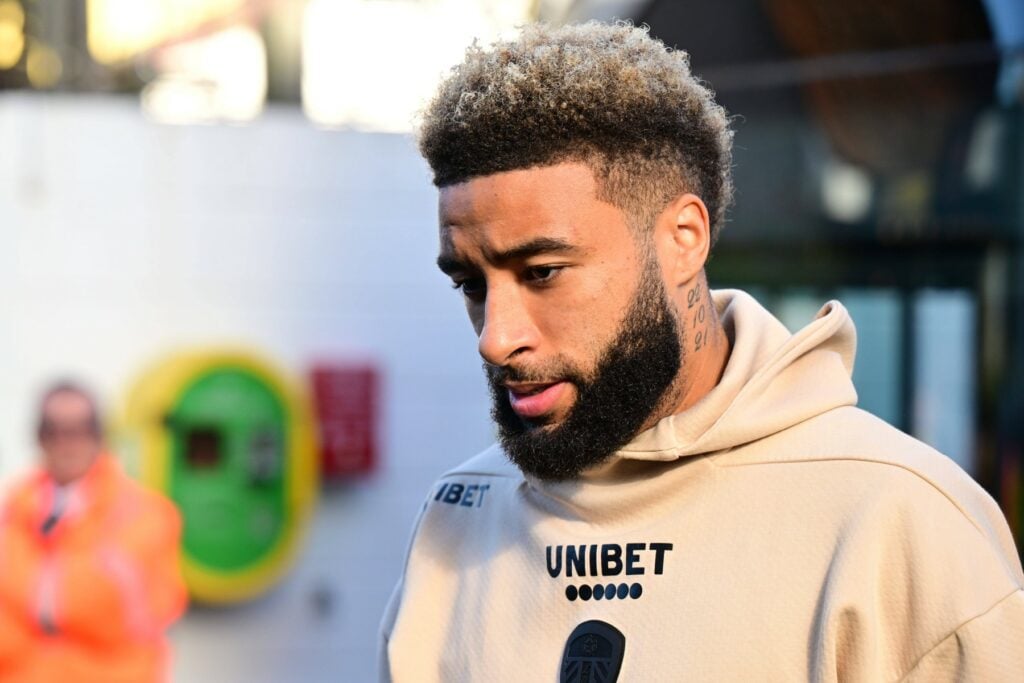 Leeds United right-back Jayden Bogle