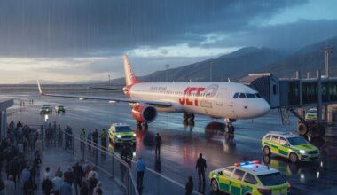 Jet2 flight from edinburgh to tenerife