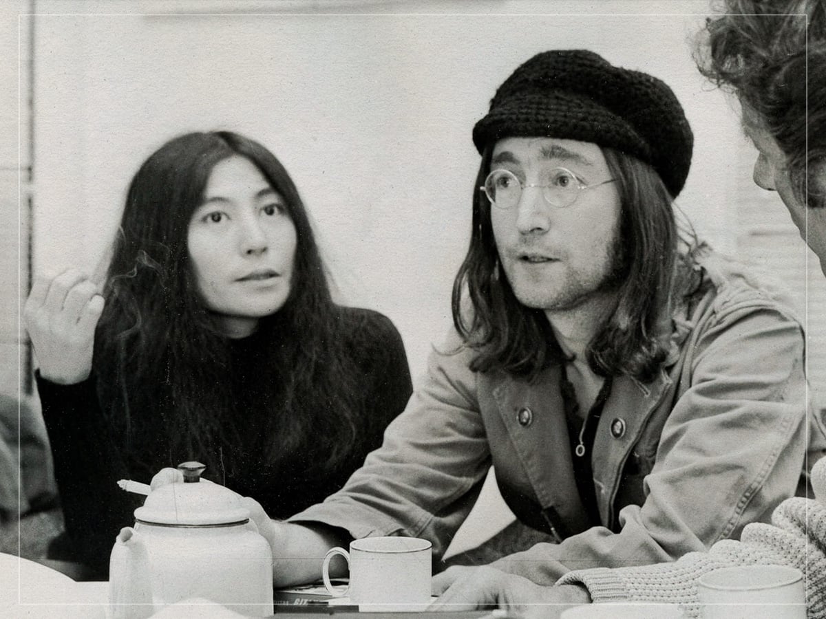 What was John Lennon and Yoko Ono's vision for 'Year 1 AP'?