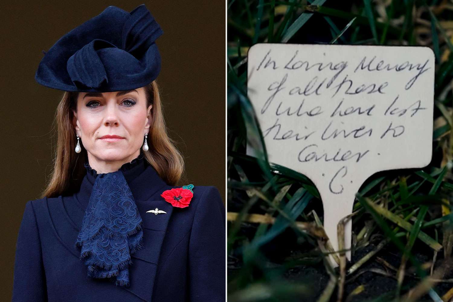 Kate Middleton Leaves Handwritten Note for Those Who Lost Their Lives to Cancer