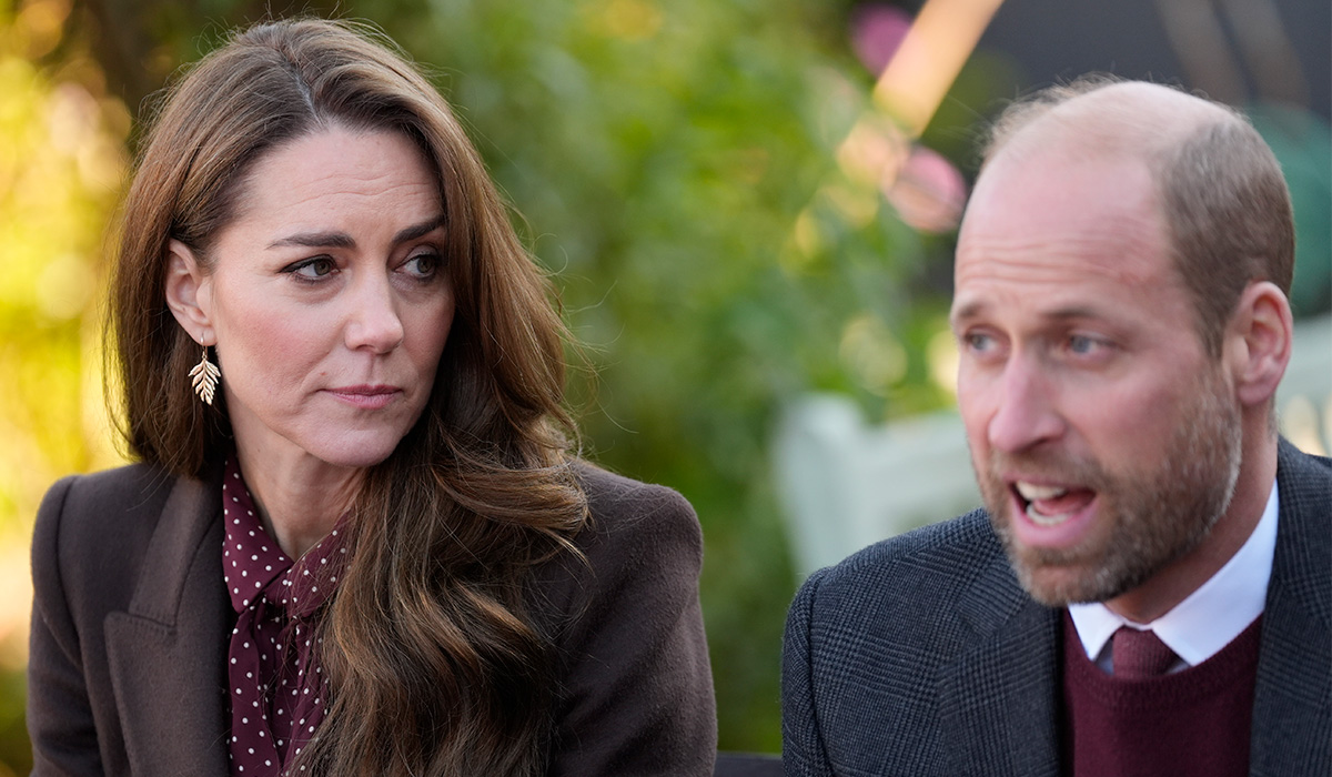Christmas Kate Middleton and Prince William speak to members of the emergency services during a visit to Southport Community Centre to meet rescue workers and the families of those caught up in the Southport knife attack. Pic: Danny Lawson/PA Wire