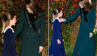 Kate Middleton Shares Sweet Moment with Princess Charlotte at Christmas Service: Photo