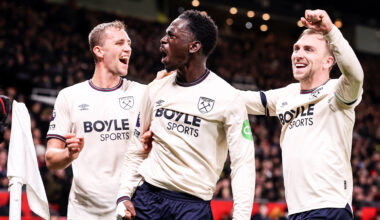 Late Magassa goal earns West Ham a point at Man Utd