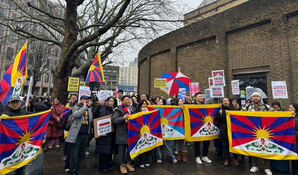 Tibetans in Britain to stage two major protests against Chinese mega embassy plan as UK final decision looms