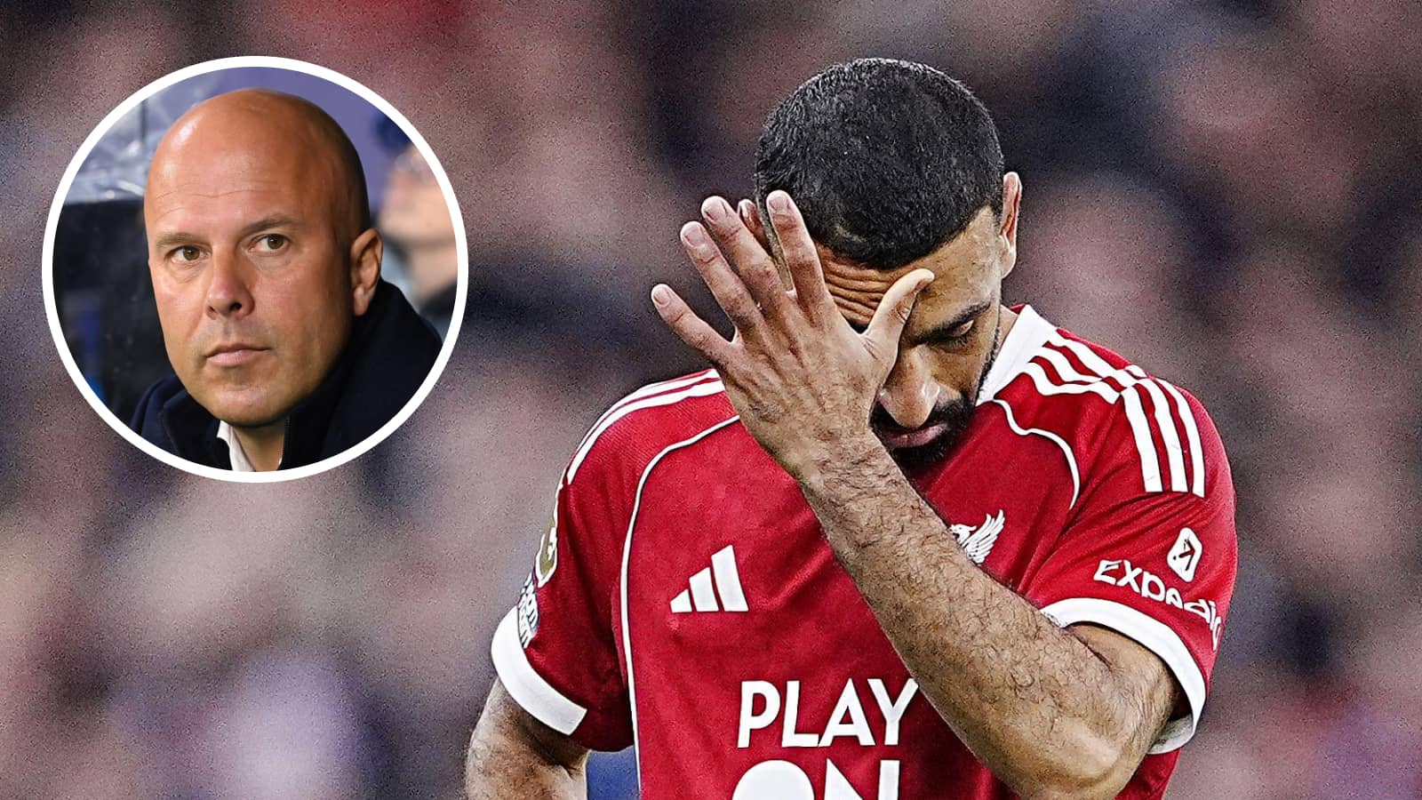 Defender ‘heading’ to Anfield after ‘agreed terms’ as Arne Slot accused of making Mo Salah ‘mistake’ amid Brighton decision