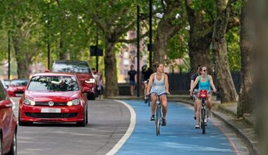 Cycle lanes have slowed bus journeys in parts of London, says transport minister Lord Hendy