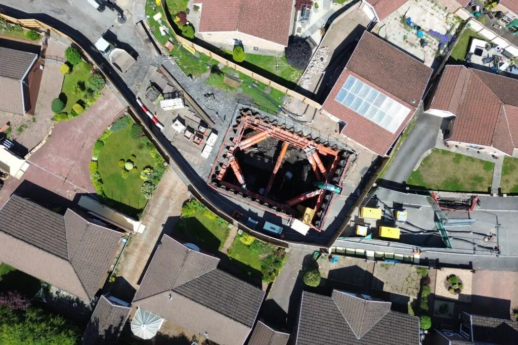 Piling: Complex culvert repairs in a South Wales village