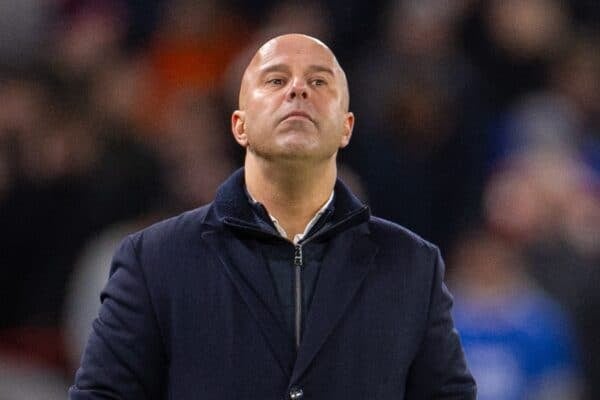 LIVERPOOL, ENGLAND - Wednesday, December 3, 2025: Liverpool's head coach Arne Slot during the FA Premier League match between Liverpool FC and Sunderland AFC at Anfield. (Photo by David Rawcliffe/Propaganda)