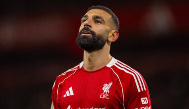LIVERPOOL, ENGLAND - Saturday, December 13, 2025: Liverpool's Mohamed Salah during the FA Premier League match between Liverpool FC and Brighton & Hove Albion FC at Anfield. (Photo by David Rawcliffe/Propaganda)