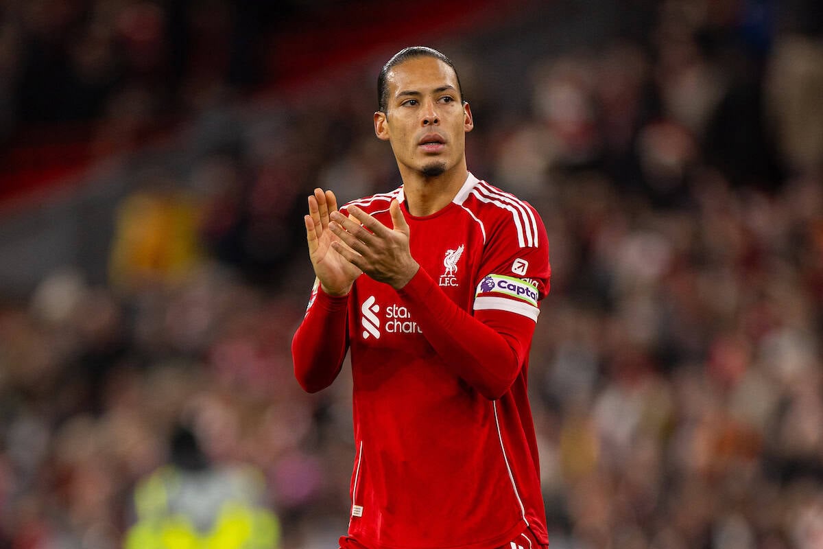 LIVERPOOL, ENGLAND - Saturday, December 27, 2025: Liverpool's captain Virgil van Dijk after the FA Premier League match between Liverpool FC and Wolverhampton Wanderers FC at Anfield. (Photo by David Rawcliffe/Propaganda)