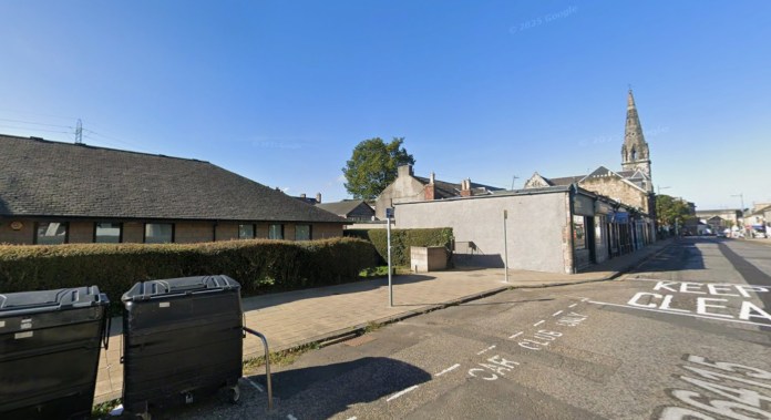 The workshop is just about visible from Portobello High Street (C) Google