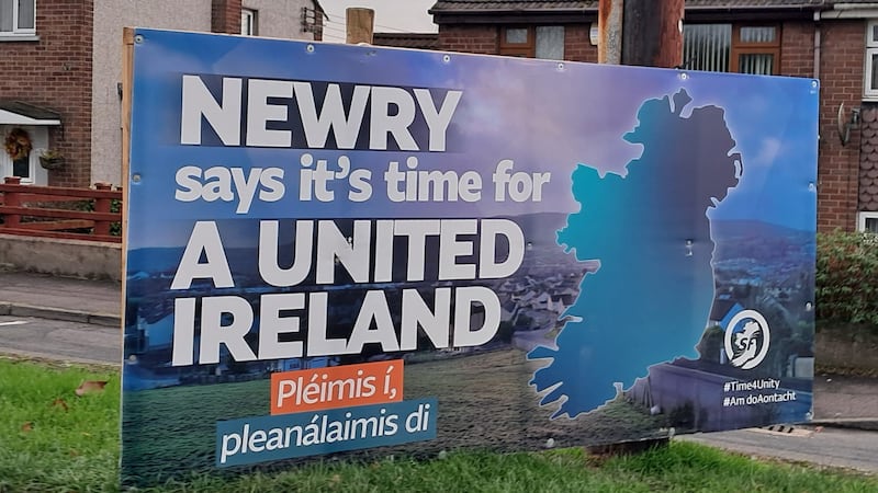 Sinn Féin ‘United Ireland’ billboard deemed a ‘safety risk’ 