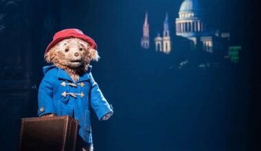 Paddington The Musical at the Savoy Theatre. Paddington Bear. Photo by Johan Persson
