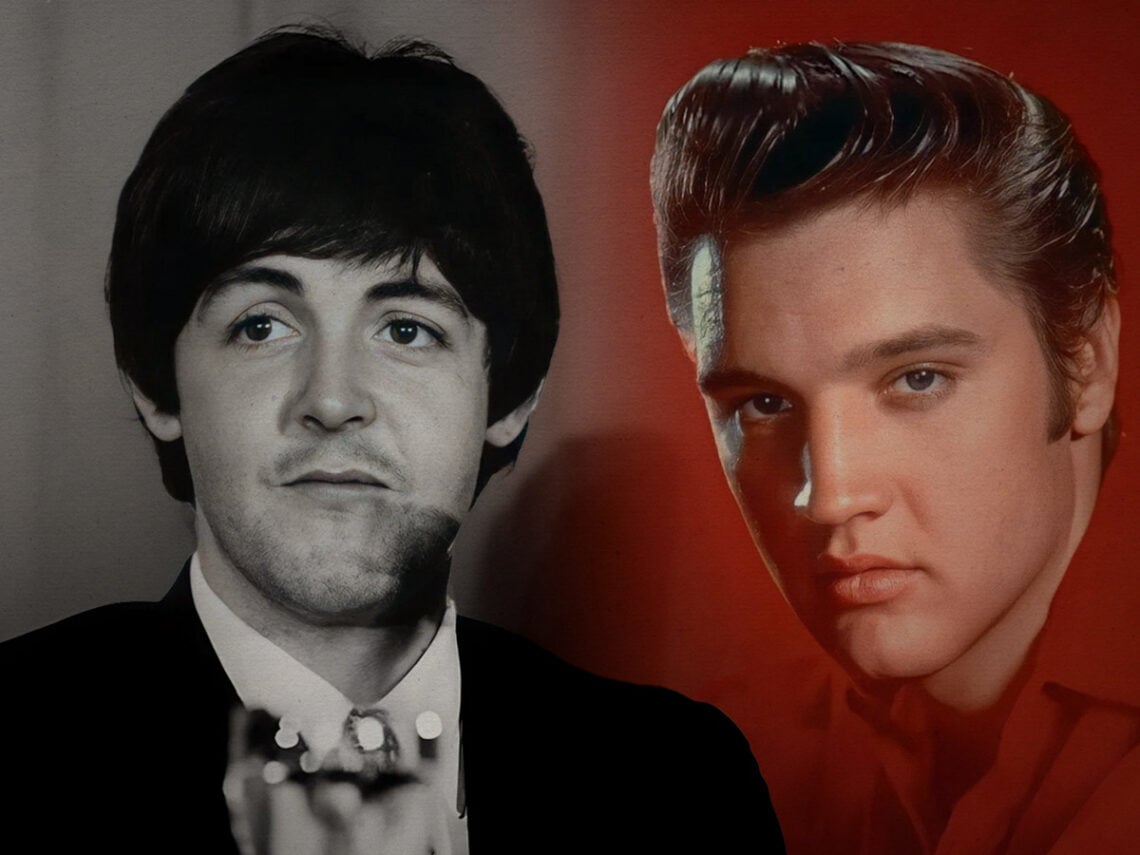 Paul McCartney - Elvis Presley - Split