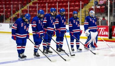 Team USA Skate to a 7-2 Win Over Switzerland at the Vierumaki Cup