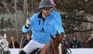 Prince Harry Makes Surprise Appearance at Snow Polo in Aspen, Standing In for Friend